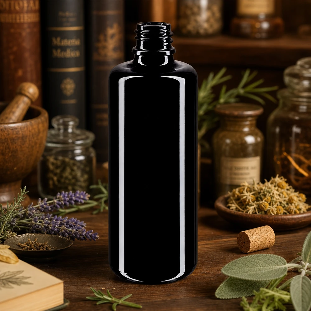 Violetti lasipullo 50ml DIN 18 (Mironglasi) 50ml violetti lasinen tippapullo Orion Miron ihanteellinen aromaterapiaan, yrttiuutteisiin ja luontaislääketieteeseen.