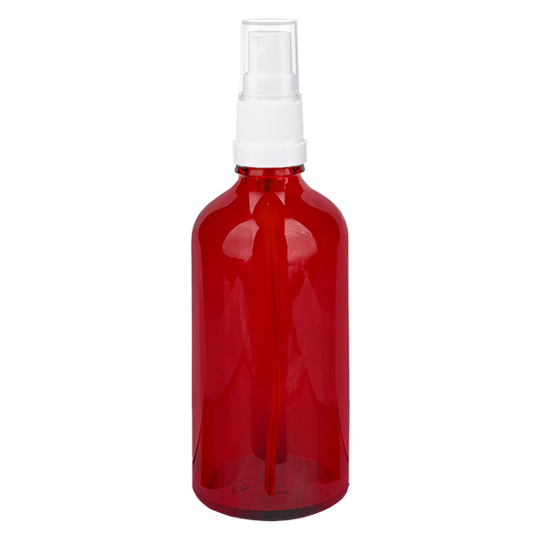 100ml ruiskupullo valkoisella korkilla RedLine UT18/100 UNiTWIST 100ml ruiskupullo valkoisella korkilla RedLine UT18/100 UNiTWIST