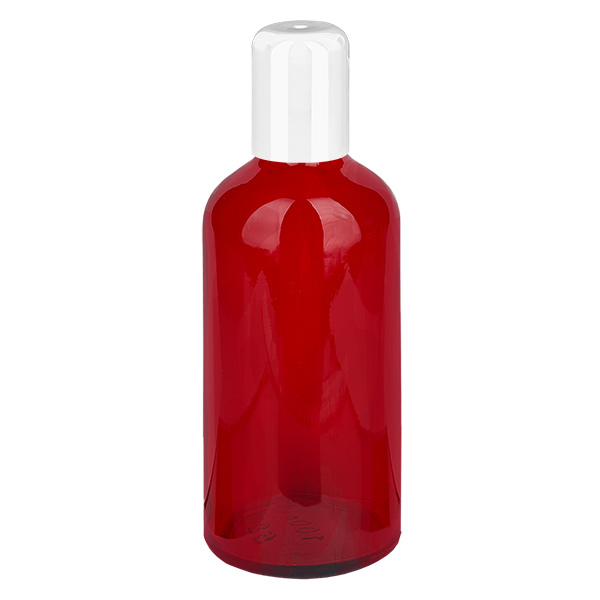 100ml roll-on-pullo valkoinen vakiokorkki RedL. UT18/100