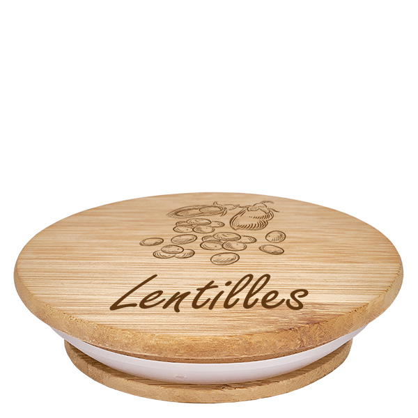 Puinen suojus "Lentilles" pour WECK RR100 pour WECK RR100 Puinen suojus "Lentilles" pour WECK RR100 pour WECK RR100