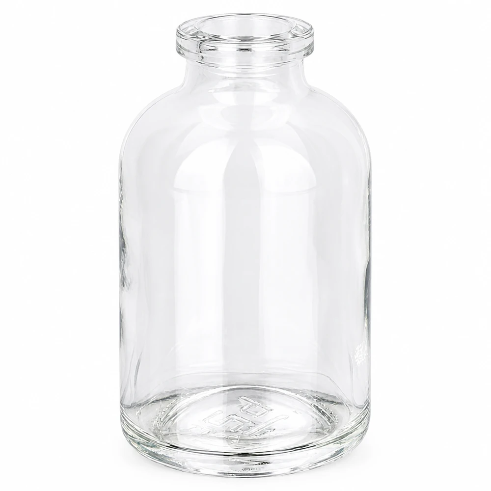 Medizinische Injektionsflasche 50ml Klarglas für Labor und Pharmazie