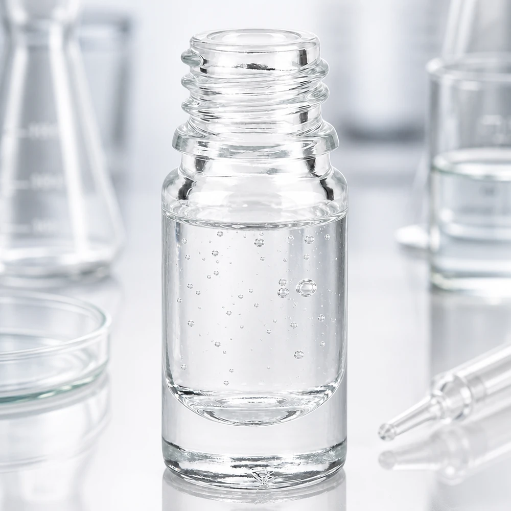 ApoGlas 5ml apteekkipullo, jossa on kierrekorkki lääkkeiden turvalliseen säilytykseen.