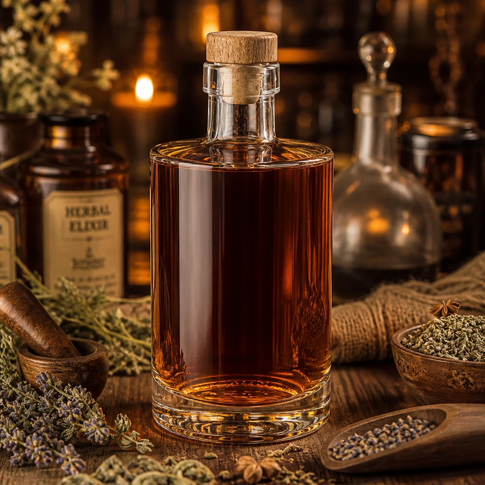 350ml Glasflasche "Galileo" mit Holzgriffkorken UNiTWIST® 350ml Glasflasche "Galileo" mit Holzgriffkorken UNiTWIST®