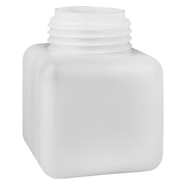 Kemikaalipullo 500ml, leveä kaula PE-HD:stä, luonnonväri, GL 65. Kemikaalipullo 500ml, leveä kaula PE-HD:stä, luonnonväri, GL 65.