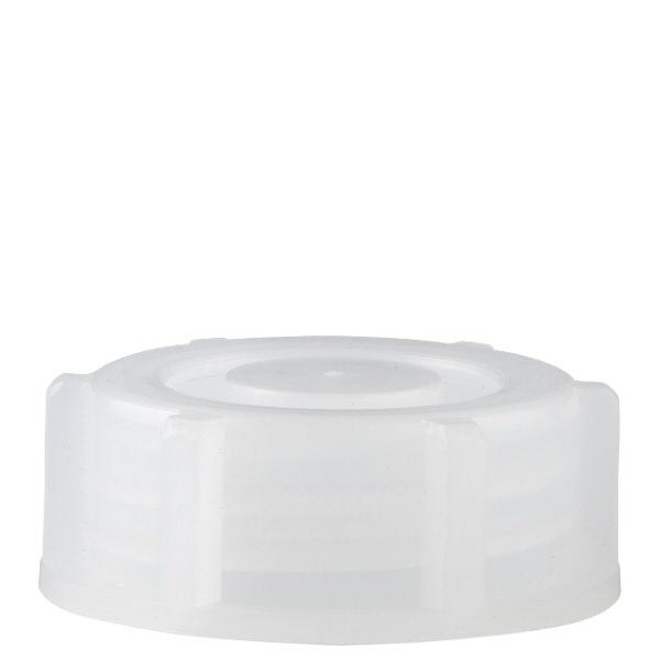 Kierrekorkki leveäkaulaisille laboratoriopulloille 50 ja 100ml. Kierrekorkki leveäkaulaisille laboratoriopulloille 50 ja 100ml.