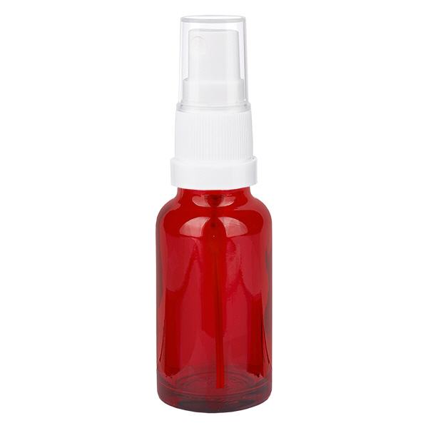20ml ruiskupullo valkoisella korkilla RedLine UT18/20 UNiTWIST