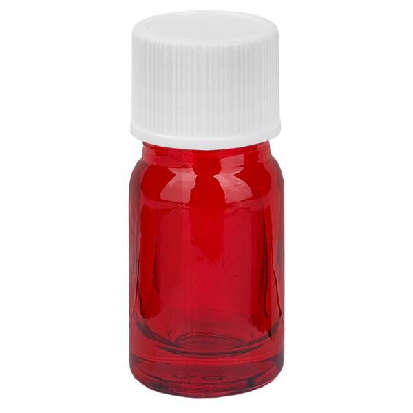 5ml pullo 11mm kierrekorkki valkoinen standardi RedLine UT18/5 RedLine UT18/5