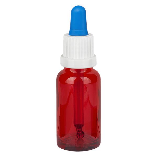 20ml pipettipullo valkoinen/sininen väärentämisen estävä korkki RedLine UT18/20 RedLine UT18/20 20ml pipettipullo valkoinen/sininen väärentämisen estävä korkki RedLine UT18/20 RedLine UT18/20