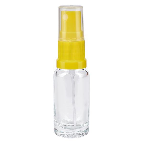 Apteekkipullo kirkas 10ml ruiskupullo keltainen Apteekkipullo kirkas 10ml ruiskupullo keltainen