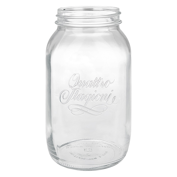 1500ml pyöreä purkki "Quattro Stagioni" QS86mm.