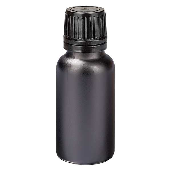 20ml tippapullo 1mm tamper-evident sulkeminen BlackL. UT18/20 20ml tippapullo 1mm tamper-evident sulkeminen BlackL. UT18/20