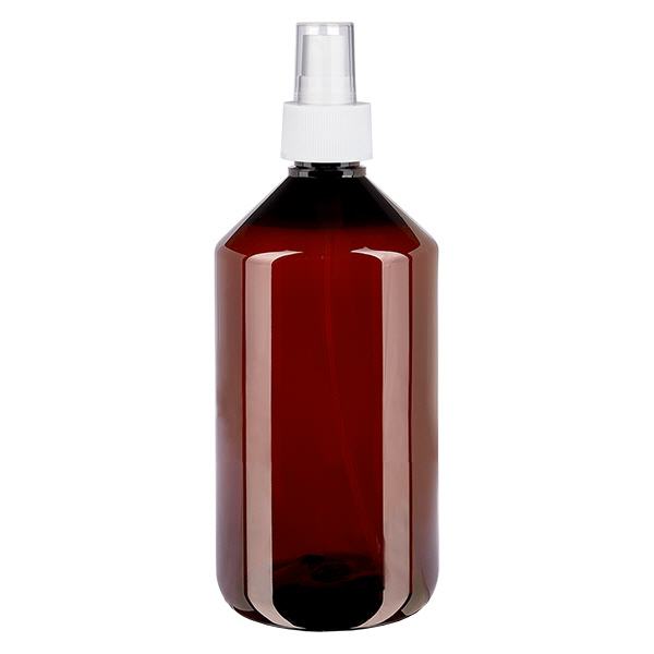 PET-pullo 750ml, jossa on sumutin valkoinen PET-pullo 750ml, jossa on sumutin valkoinen