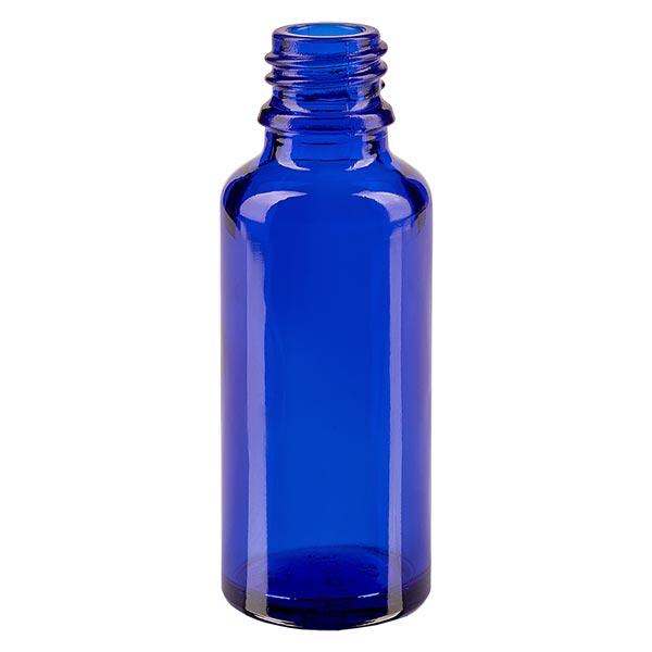 Tiputinpullo 30ml DIN 18 BLAUGLAS