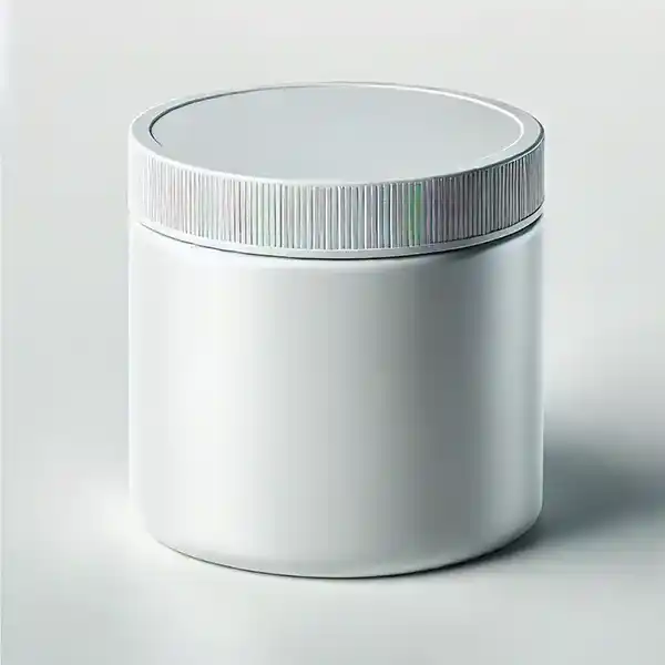 Schraubdose mit gerilltem Verschluss