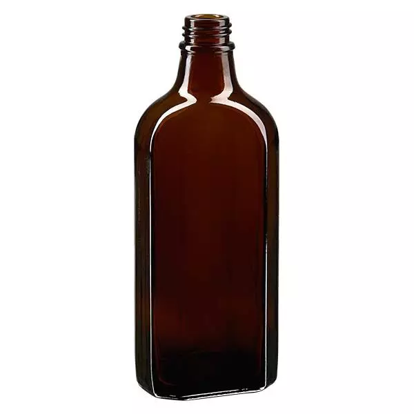 200 ml Meplat-pullo ruskea DIN22