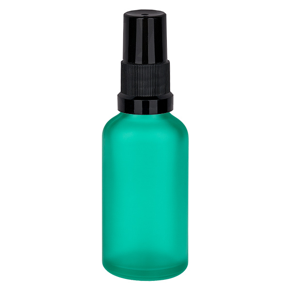 50ml suihkepullo musta vakiokorkki GreenLine UT18/50
