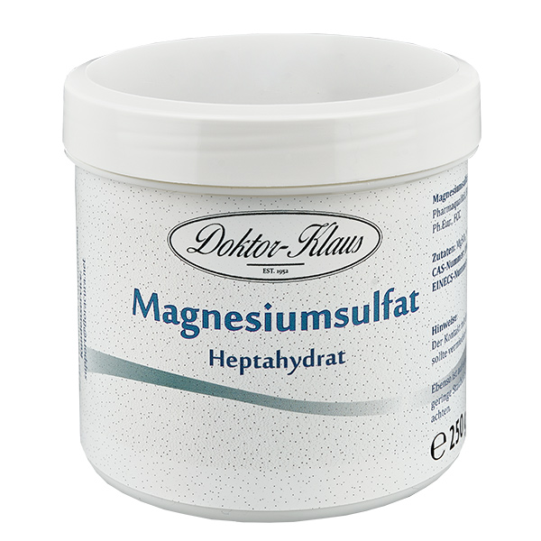 Magnesiumsulfaatti (7-hydraatti) 250g Doktor-Klaus Magnesiumsulfaatti (7-hydraatti) 250g Doktor-Klaus