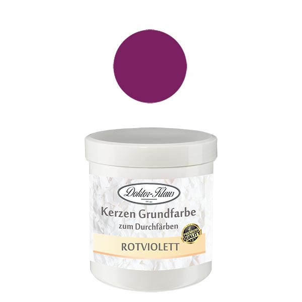 Doktor-Klaus kynttilänpohjaväri punavioletti, 7gr, purkissa Doktor-Klaus kynttilänpohjaväri punavioletti, 7gr, purkissa