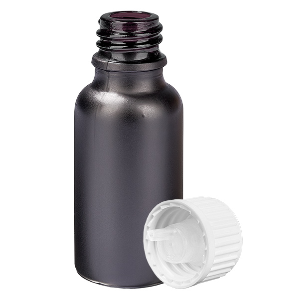 20ml tippapullo 0.9mm valkoinen vakiokorkki BlackLine UT18/20 BlackLine UT18/20