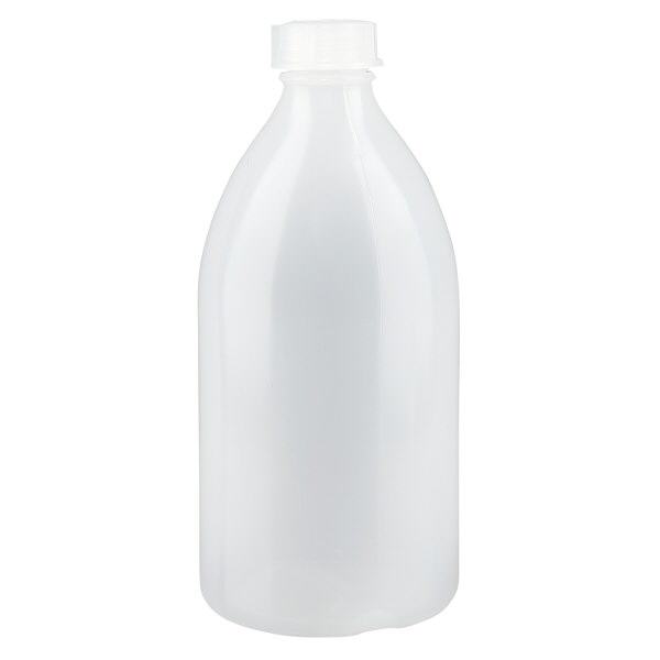 500ml ruuvipullo, kapeakaulainen laboratoriopullo