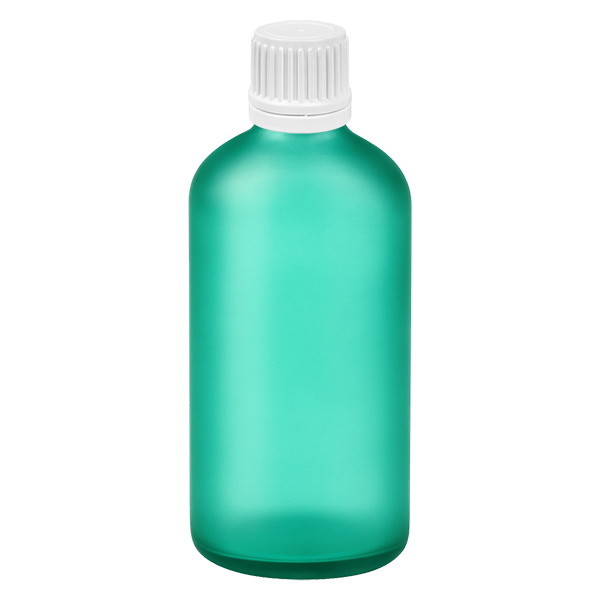 100ml pullo 11mm kierrekorkki valkoinen väärentämisen estävä korkki GreenLine UT18/100 100ml pullo 11mm kierrekorkki valkoinen väärentämisen estävä korkki GreenLine UT18/100