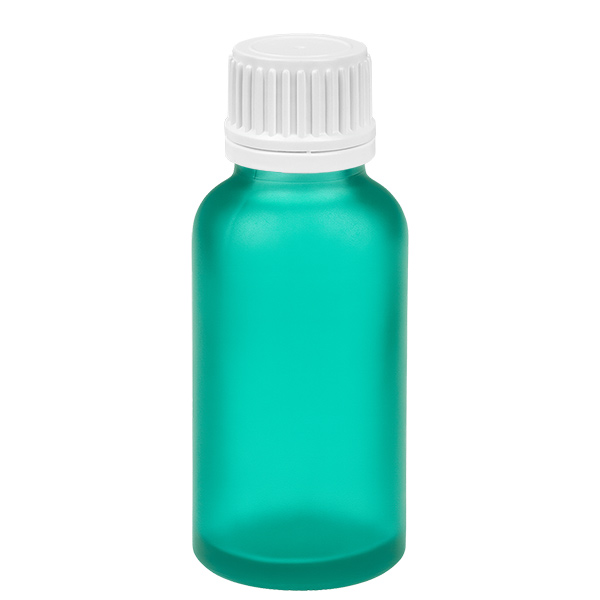 30ml pullo 11mm kierrekorkki valkoinen väärentämisen estävä korkki GreenLine UT18/30