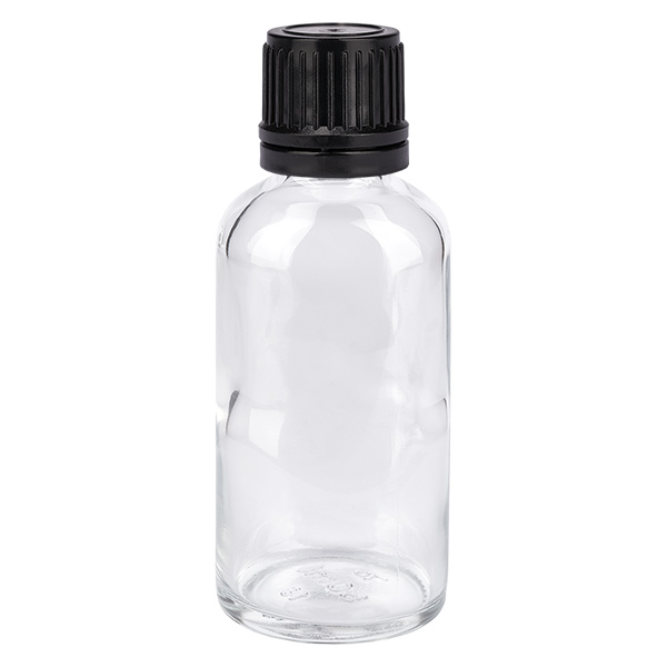 50ml pallopullo 3mm kaaderengas musta vakiosuljin ClearLine UT18/50 ClearLine UT18/50