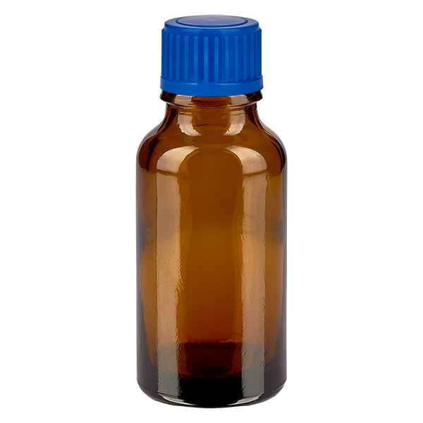 20ml pullo 11mm kierrekorkki sininen Standard BrownLine UT18/20 Standard BrownLine UT18/20