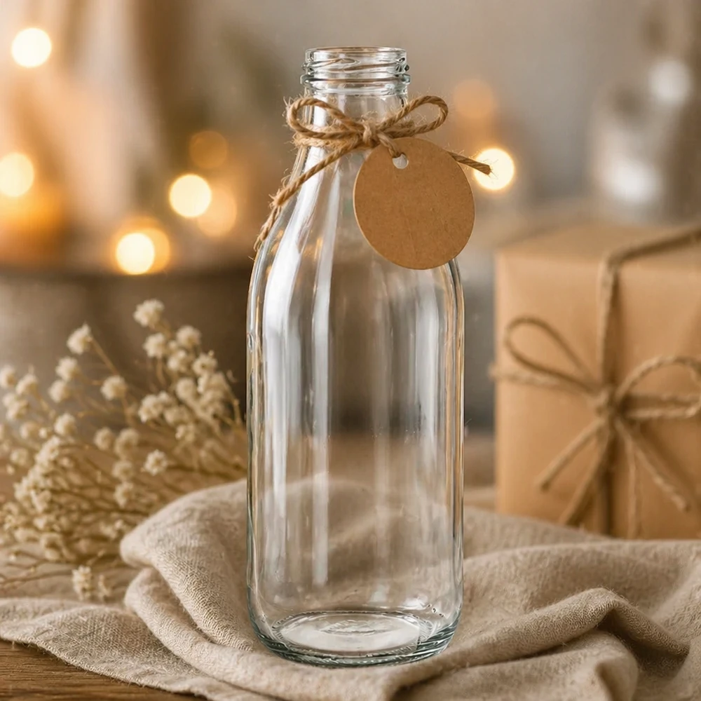 1000ml lasipullo ilman kantta (TO48) UNiTWIST