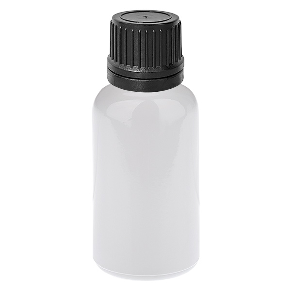 20 ml tiputuspullo 1 mm musta alkuperäissuljin WhiteLine UT18/20