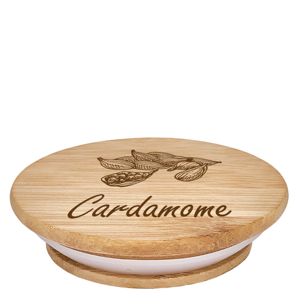 Couvercle en bois "Cardamome" for WECK RR60 Couvercle en bois "Cardamome" for WECK RR60