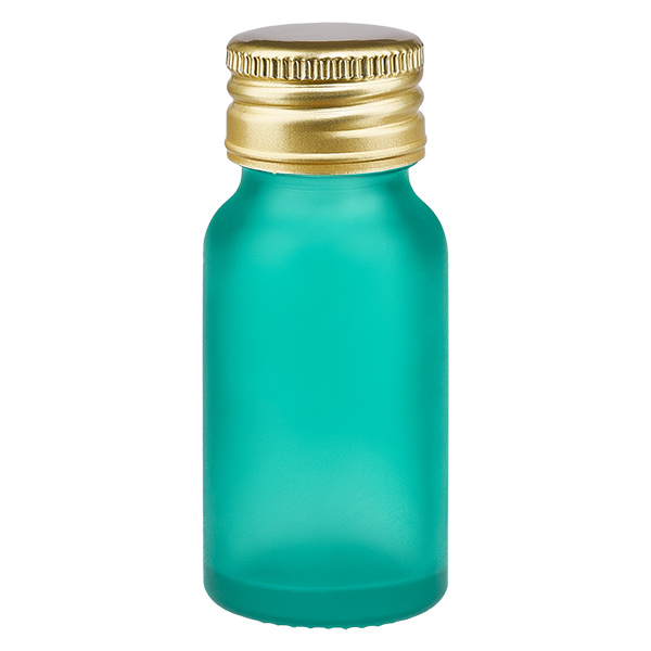 10ml pullo 11mm kierrekorkki Alu-Gold Standard GreenL. UT18/10 10ml pullo 11mm kierrekorkki Alu-Gold Standard GreenL. UT18/10