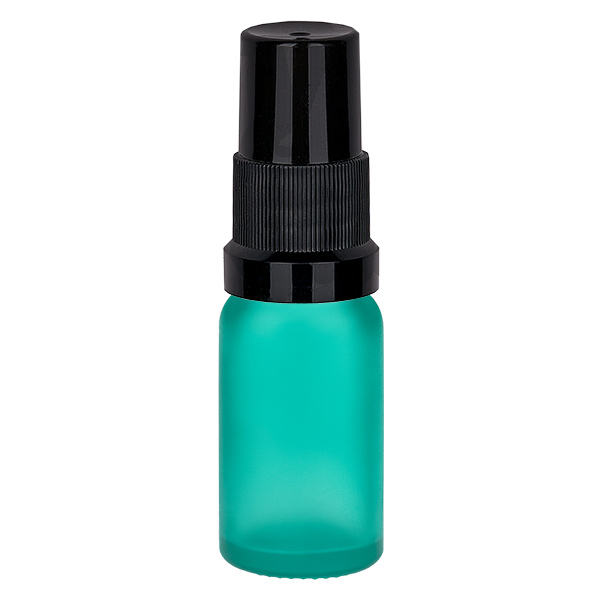 10ml suihkepullo musta vakiokorkki GreenLine UT18/10