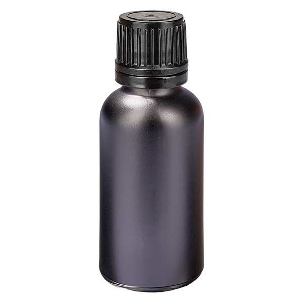 30ml tippapullo 1mm tamper-evident sulkeminen BlackL. UT18/30 30ml tippapullo 1mm tamper-evident sulkeminen BlackL. UT18/30