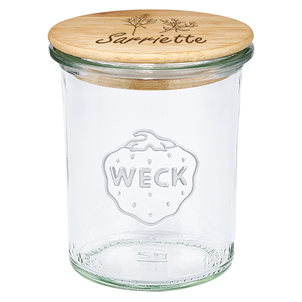 Puupäällyste "sarriette" avec WECK verre plongeant 160m Puupäällyste "sarriette" avec WECK verre plongeant 160m