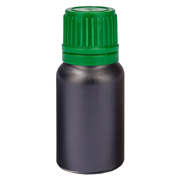 10ml pullo 11mm kierrekorkki vihreä väärentämisen estävä sulkeminen BlackLine UT18/10 10ml pullo 11mm kierrekorkki vihreä väärentämisen estävä sulkeminen BlackLine UT18/10