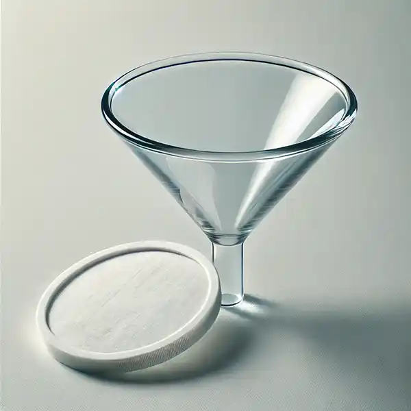 Glastrichter & Filterpapier