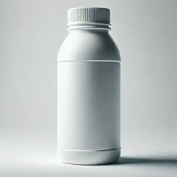 Zylinderflasche ohne Verschluss 