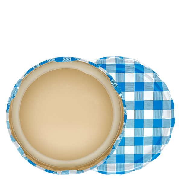 82mm BasicSeal kansi ruudullinen sininen/valkoinen (TO82) UNiTWIST