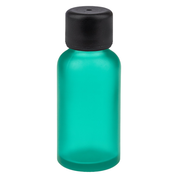 30ml pullo 6mm kierrekorkki musta vakiokorkki GreenLine UT18/30