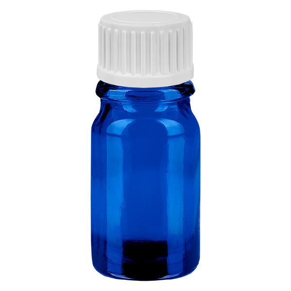 5ml pallopullo 3mm kaaderengas valkoinen vakiosuljin BlueLine UT18/5