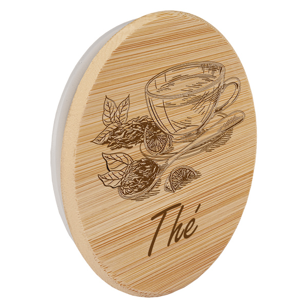 Puupäällyste "Thé" pour WECK RR100 (WECK RR100) Puupäällyste "Thé" pour WECK RR100 (WECK RR100)