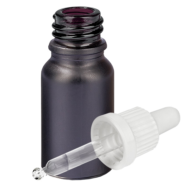 10ml pipettipullo valkoinen peukaloinnin estävä sulkeminen BlackLine UT18/10 10ml pipettipullo valkoinen peukaloinnin estävä sulkeminen BlackLine UT18/10