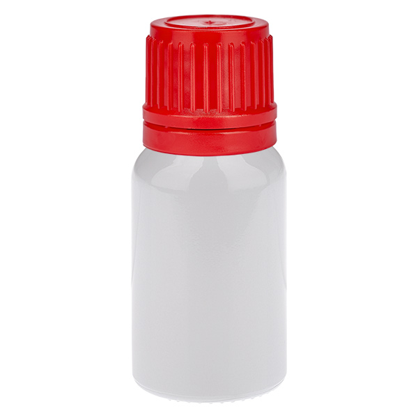 10 ml pullo, 11 mm kierrekorkki, punainen, alkuperäiskorkki WhiteLine UT18/10 10 ml pullo, 11 mm kierrekorkki, punainen, alkuperäiskorkki WhiteLine UT18/10