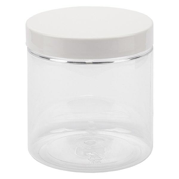 Petpacker 250ml kristallinkirkas auki 70mm sis. kansi Petpacker 250ml kristallinkirkas auki 70mm sis. kansi