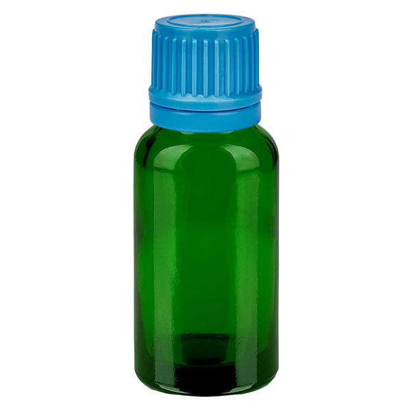20ml pullo 11mm kierrekorkki sininen tamper-evident korkki GreenLine UT18/20 20ml pullo 11mm kierrekorkki sininen tamper-evident korkki GreenLine UT18/20
