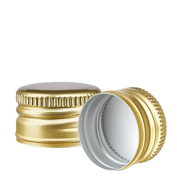 PP22 kultainen alumiinisuljin ilman valssattua reunaa - PP22 kultainen alumiinisuljin ilman valssattua reunaa.