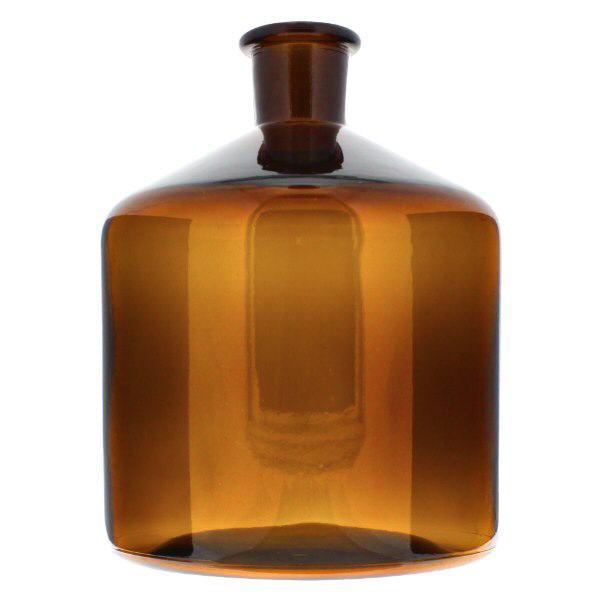 Burettipullo 2000ml meripihkanväristä lasia