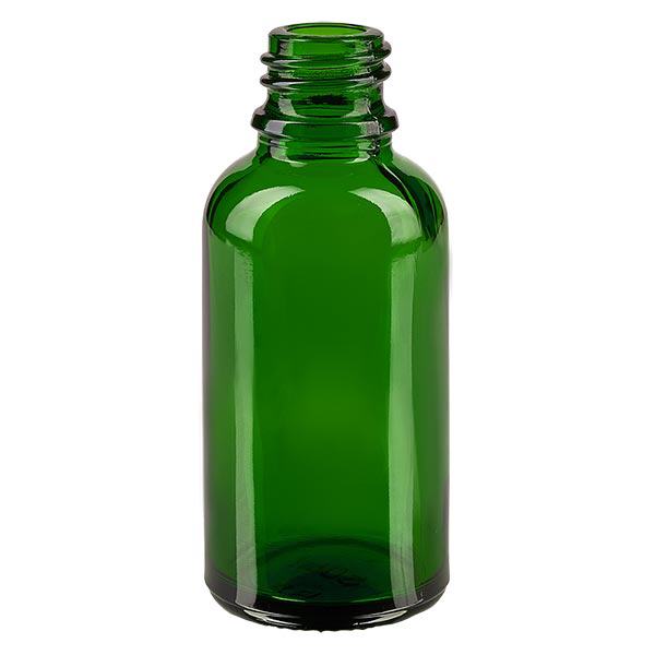 Tippapullo 10ml DIN 18 tippapullo 10ml DIN 18 kaatorengas vihreä lasi