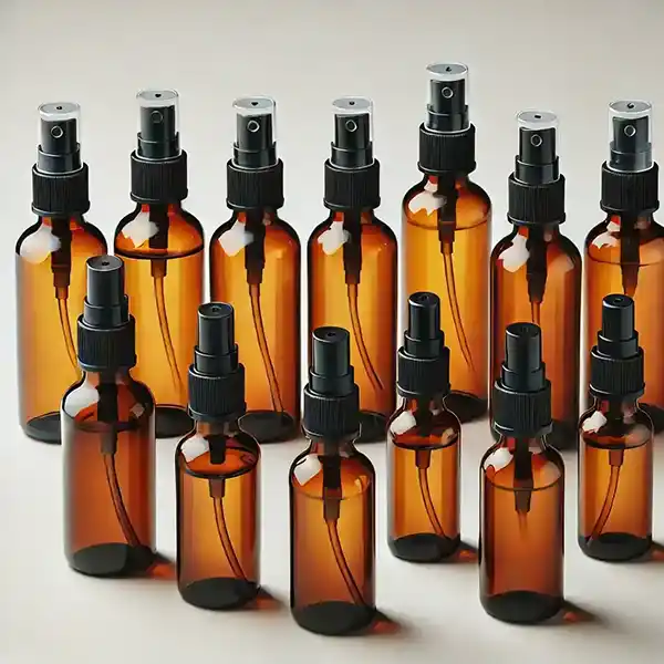 Euromedizinflasche mit Pumpzerstäuber